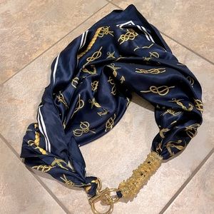 Italian Nautical Scarf Necklace Belt